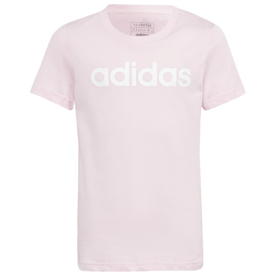 Adidas Παιδική κοντομάνικη μπλούζα G Essentials Linear Logo Cotton Slim Fit Adidas Παιδική κοντομάνικη μπλούζα G Essentials Linear Logo Cotton Slim Fit